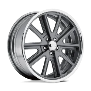 American Racing Vintage – VN407 COBRA – Grey – 17″x8″ 6mm – Summer Wheels – VN4077806147